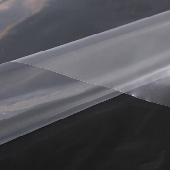 鸣固 加厚塑料布透明膜 塑料薄膜透明保温大棚膜养殖防水塑料膜 防水遮盖膜 12丝2米*50米