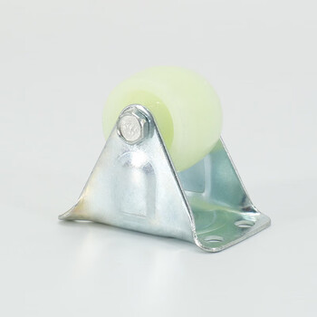 冰禹 BYll-21 耐磨PP肥仔白脚轮 尼龙轮 家具椅子脚轮转向轮子 1.5寸定向轮