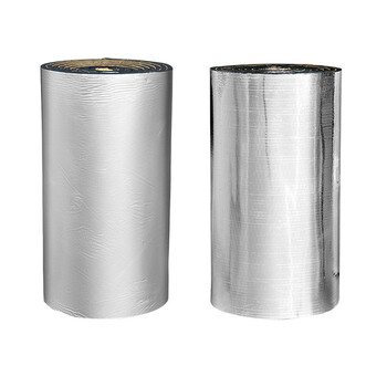 冰禹 BYlj-268 铝箔隔热棉（1平方米）房顶隔热保温棉 10mm加强网格铝箔加背胶