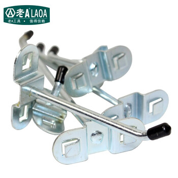 老A LAOA LA11406-a货架挂钩配件展示架挂钩工具货架挂钩 单斜挂钩200mm(5支装) 量大定制