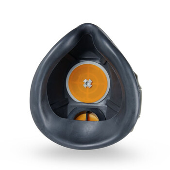 思创科技 橡胶防尘半面罩防工业粉尘细微颗粒物电焊打磨半面具ST-AX 1套（含2片滤棉）