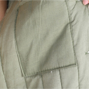 共泰 冬季防寒工作服套装 加厚纯棉棉衣裤 绿色 均码