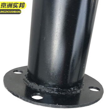 京洲实邦 弧形M89*1500*600*3.0 加油站防撞柱隔离桩警示柱道路防护栏JZSB-9379B