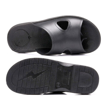 者也 防静电鞋 1双 黑色PU软底电子工厂车间男女通用无尘ESD静电鞋 36码