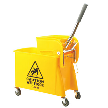 超宝（CHAOBAO）多功能清洁车手推车物业清洁榨水车 B-038