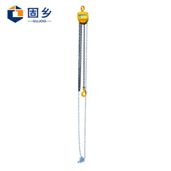 固乡 手拉葫芦 倒链手动吊葫芦 HS-C三角手动起重葫芦 神仙葫芦 吊装葫芦（三角款1吨6米）