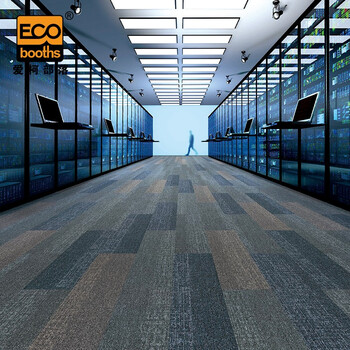 爱柯部落 方块毯办公室拼接地毯 会议客厅满铺防滑地垫装隔音地毯25cm×100cm（4片）绿色 110099