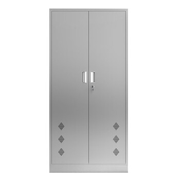 兰诗（LAUTEE）FH-1105 不锈钢单双门清洁柜卫生柜保洁工具带锁收纳柜储物柜 冷轧钢单门  厚度1.2MM