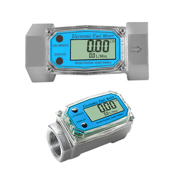 匡建仪表（CONJANT）TS-18电子涡轮流量计 油水电子数显液体计量器计量表 带瞬时水流量计1寸