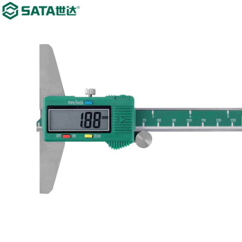 世达 SATA 91551 数显深度尺 0-150mm