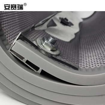 安赛瑞 磁吸纱网门帘 夏季自吸纱网防蝇防蚊磁吸带孔透气门帘 0.4x2米 灰色包边 带配重27481
