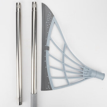 海斯迪克 HKY-110 多功能魔术扫把 网红卫生间刮水器 灰色