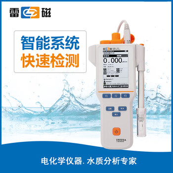 雷磁 DDBJ-350 便携式电导率测试仪实验室电导率测试仪 1年维保