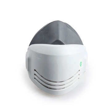 思创科技 橡胶防尘半面罩防工业粉尘细微颗粒物电焊打磨半面具ST-AX 1套（含2片滤棉）