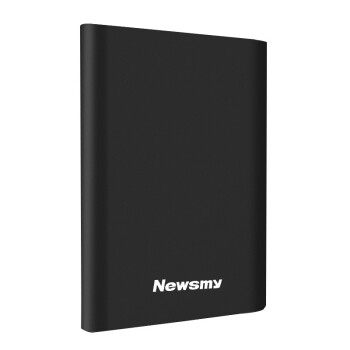 纽曼（Newsmy） 500GB 移动硬盘机械 Type-C接口 明月时尚版系列 USB3.1 2.5英寸 曜岩黑 118M/S 极速传输
