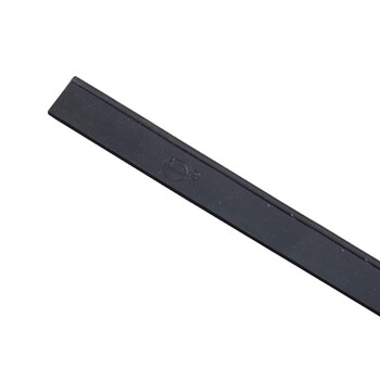 白云清洁（baiyun cleaning）AF06109 玻璃刮条 胶条配件 橡胶胶条 黑色105厘米