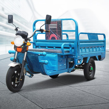 坚冠 电动三轮车 运输车 快递车农用电瓶车货运三轮车 1.8x1米/60V32A（集团客户定制）