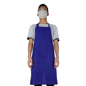 大杨275加厚兰布袖套 10双 工厂工地搬运防油污防尘耐磨透气套袖 艳兰