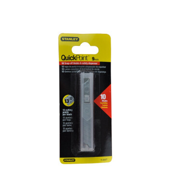 史丹利 美工刀替换刀片9mm(x10) 11-300T-22