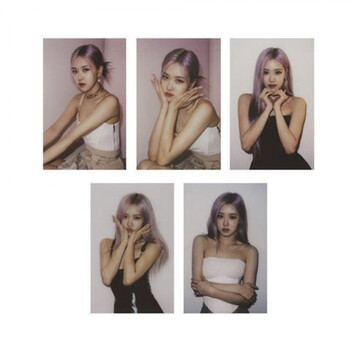 blackpink葬爱专辑小卡,blackpink葬爱小卡图片 blackpink周边正规一辑thealbum同款专辑小卡照片卡套卡收藏应援rose5