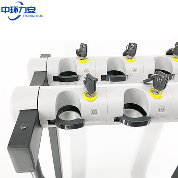 中环力安【10头加固款】雨伞架带锁酒店商用12头24头门口银行收纳定制便民挂伞架子