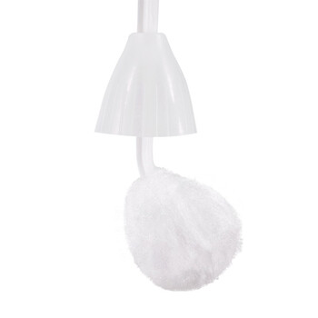 益美得 C-085 带帽挤水马桶刷酒店宾馆洗手间软毛清洁刷 挤水马桶刷