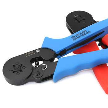 台湾OPT 四边型 欧式端子针型钳压线钳冷压钳进口DL-6 DL-6 高碳钢