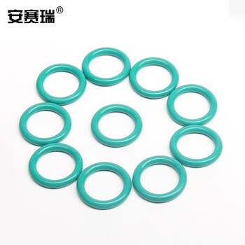 安赛瑞 氟胶o型圈密封圈1235-76o型圈 FKM氟橡胶密封胶圈 绿色 外径23×1.5mm 500个装 24311
