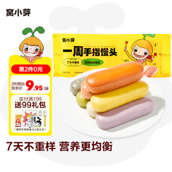 开箱达人试用点评窝小芽一周手指馒头评价如何插图1