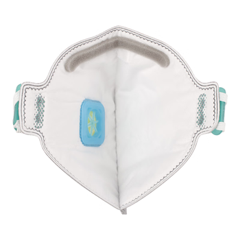 成楷科技CKH-5720CV工业防尘口罩 kn95活性炭防毒 带透气阀 头戴式 10只装（1盒）