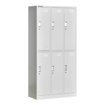 欧思泰 存储柜杂物整理柜多门挂衣柜收纳柜6门