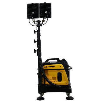华荣(WAROM) GAD505H-III 2x60W AC220V/50Hz IP65 LED 色温6000K 升降式照明装置 (计价单位：台) 黑色