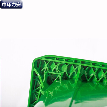 中环力安【240L挂车款黄色】【可印刷】新国标分类垃圾桶干湿垃圾桶挂车加厚垃圾桶