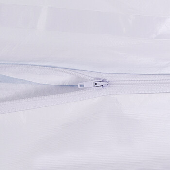 百舸 隔离衣连体拉链无纺布PP覆膜防护服全身隔离服胶条款160-180