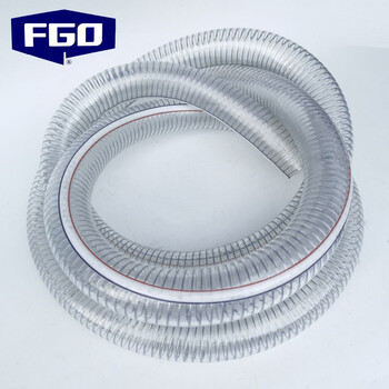 FGO 钢丝软管 PVC 加厚型钢丝软管  特加厚10米长 内径50mm 壁厚6mm