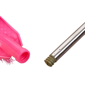 冰禹 BYrl-59 不锈钢马桶刷 清洁厕刷马桶刷 长柄厕刷清洁刷 方头（颜色随机）