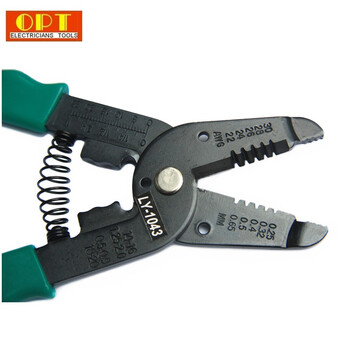中国台湾OPT剥线钳电线剥皮剪线剥皮器剥线剥皮切断剪LY-1042 LY-1042 其他