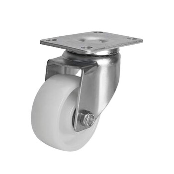 安赛瑞 平顶万向脚轮 3英寸中型尼龙轮 家具轮 承重150KG脚轮 滑轮滚轮 手推车轱辘 易得力企业可定制 16215