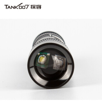 TANK007 探客 F2荧炎检测 防伪 照明调焦定做 多功能双光手电  双光源白紫光手电筒 迷你荧光检测灯