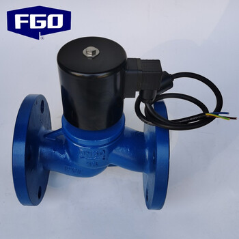 FGO 电磁阀 ZCZP-16C 耐温200度以内 24V电压  DN200
