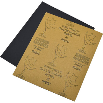 卡夫威尔 水磨耐油砂纸 干湿两用800目 230*280mm(10片） YS2783