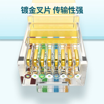 绿联（UGREEN）超五类网线 千兆网络连接线 Cat5e超5类成品跳线 工程家用装修电脑宽带八芯双绞线1米 11230