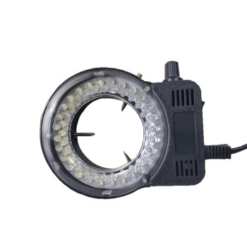 纽荷尔 纽荷尔 显微镜光源LED环形灯数码显微镜灯60灯珠6-10W 黑色壳