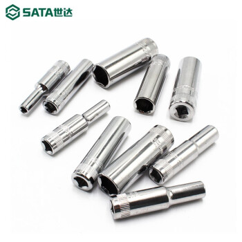世达（SATA）11407   6.3MM系列6角长套筒10MM