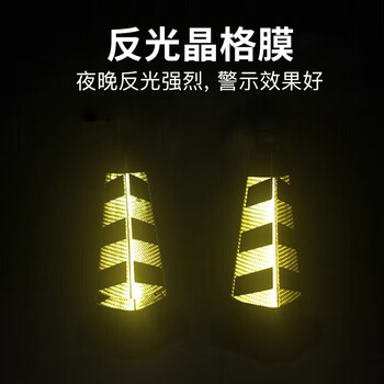 巨成 路锥 塑料路锥 路障锥 交通设施 60cm反光路锥 黄黑(活动不含沙款)起订量10个