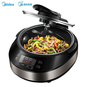 美的(midea)py16-s2自动炒菜机多功能电炒锅精控火候炒菜锅烹饪无油烟