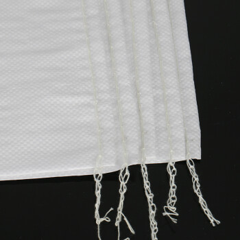 谋福（CNMF）989 白色编织袋蛇皮袋米袋定制袋子塑料打包袋面粉袋【白色标准款   40*62cm（50个）】