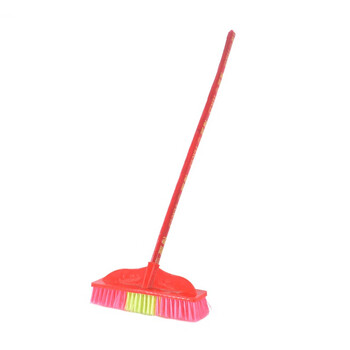 卫洋 地刷长柄刷塑料丝头27cm杆长95cm 瓷砖地板甲板庭院青苔厕所刷地 1个装