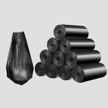 卫洋 物业垃圾袋50*60cm*50只4丝大号加厚黑色