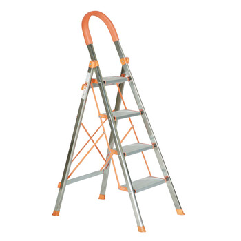 兴航发 不锈钢工业梯子 4步 不锈钢梯子 4步